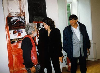 Dado (Miodrag Djuric) and Marina Abramovic