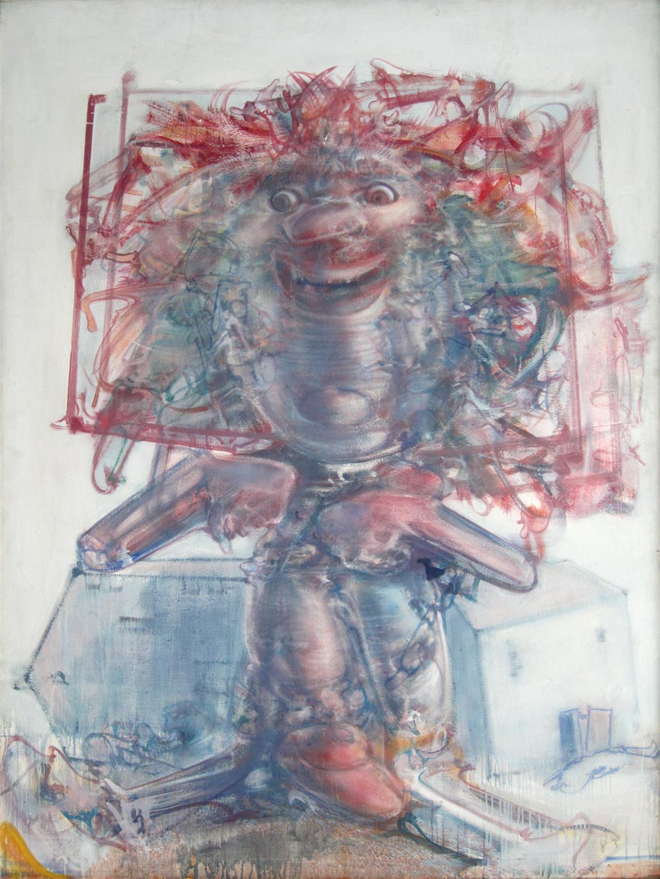 Dado: MPF, 1996, oil on canvas, 200 × 150 cm