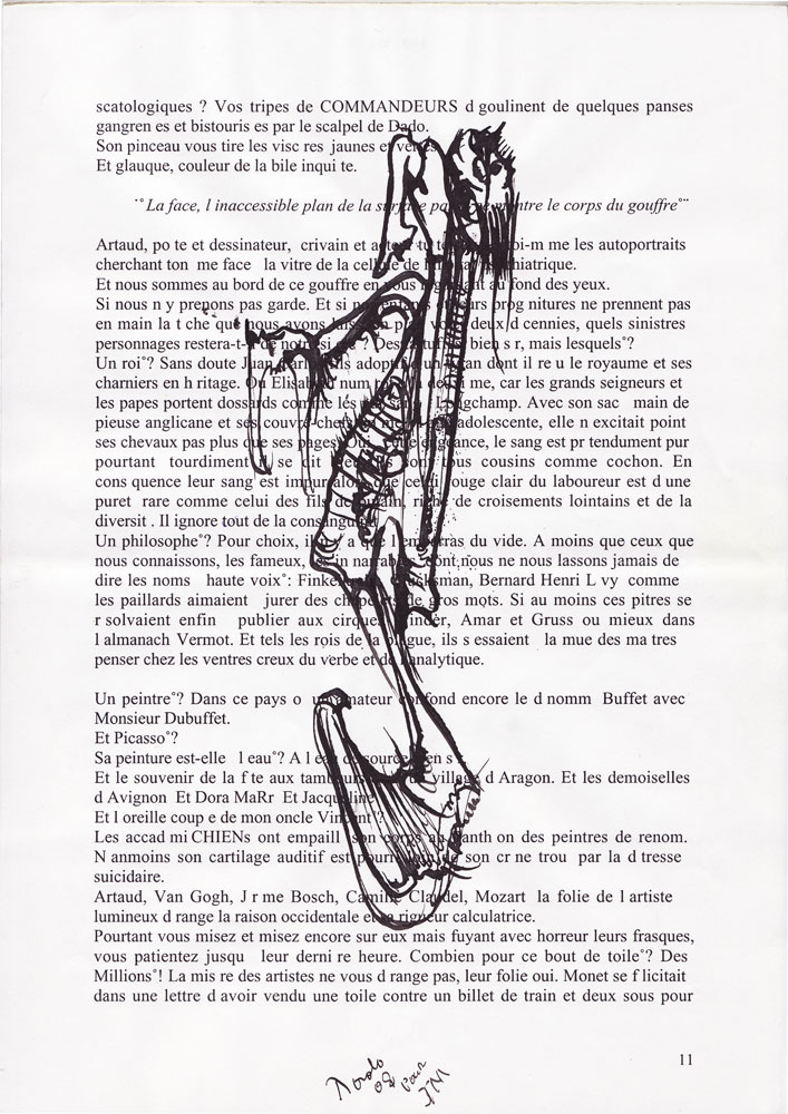 Manuscrit de Jann-Marc Rouillan - Page 11