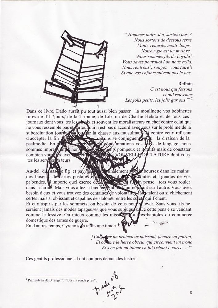 Jann-Marc Rouillan’s manuscript - Page 8