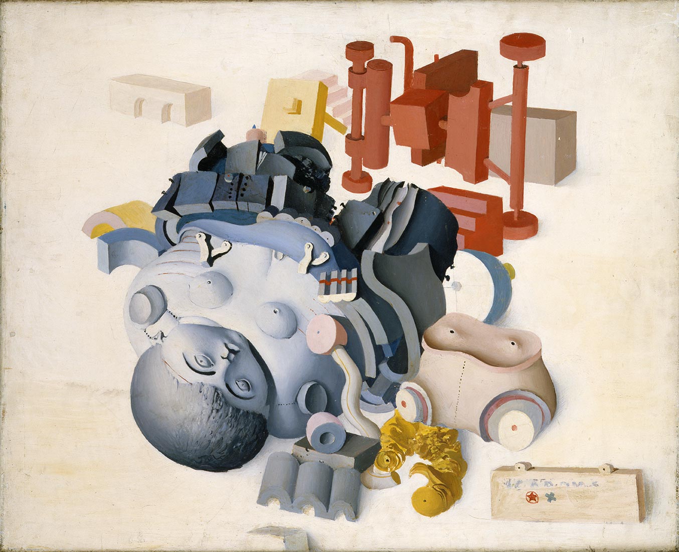 Dado’s painting: Untitled, 1956