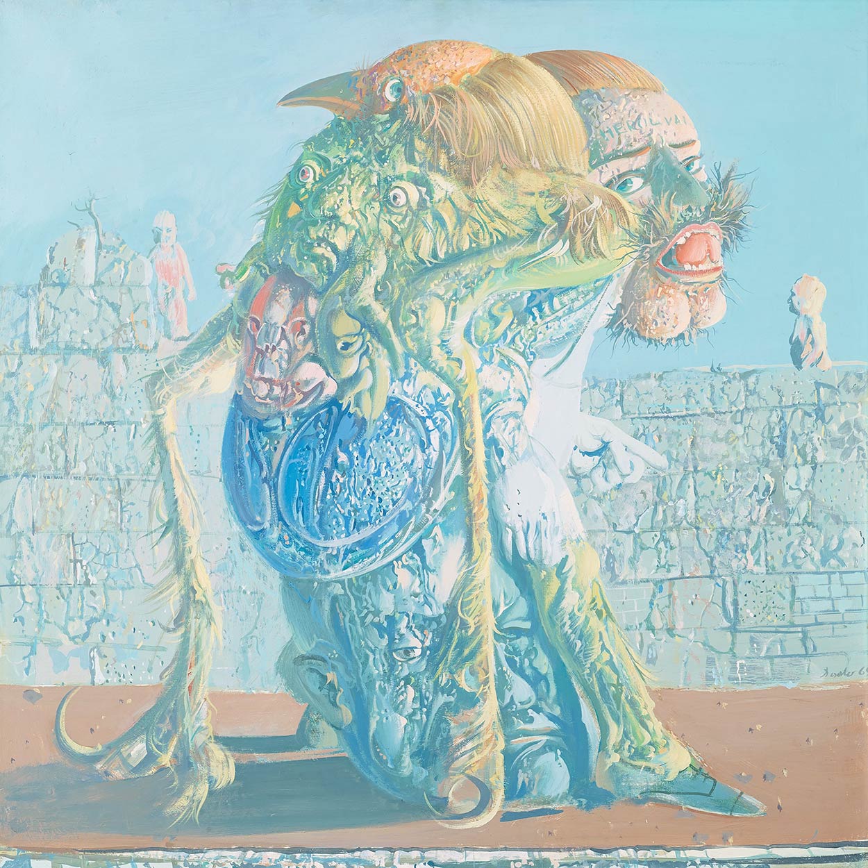 Dado’s painting: Untitled, 1969