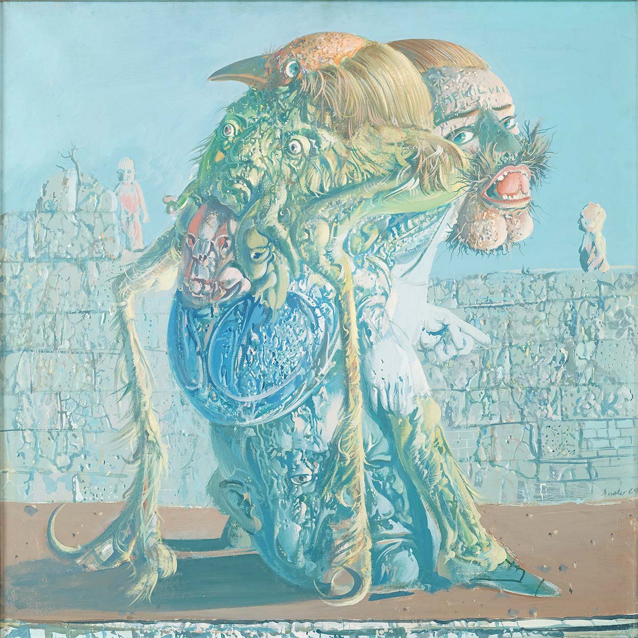 Dado’s painting: Untitled, 1969