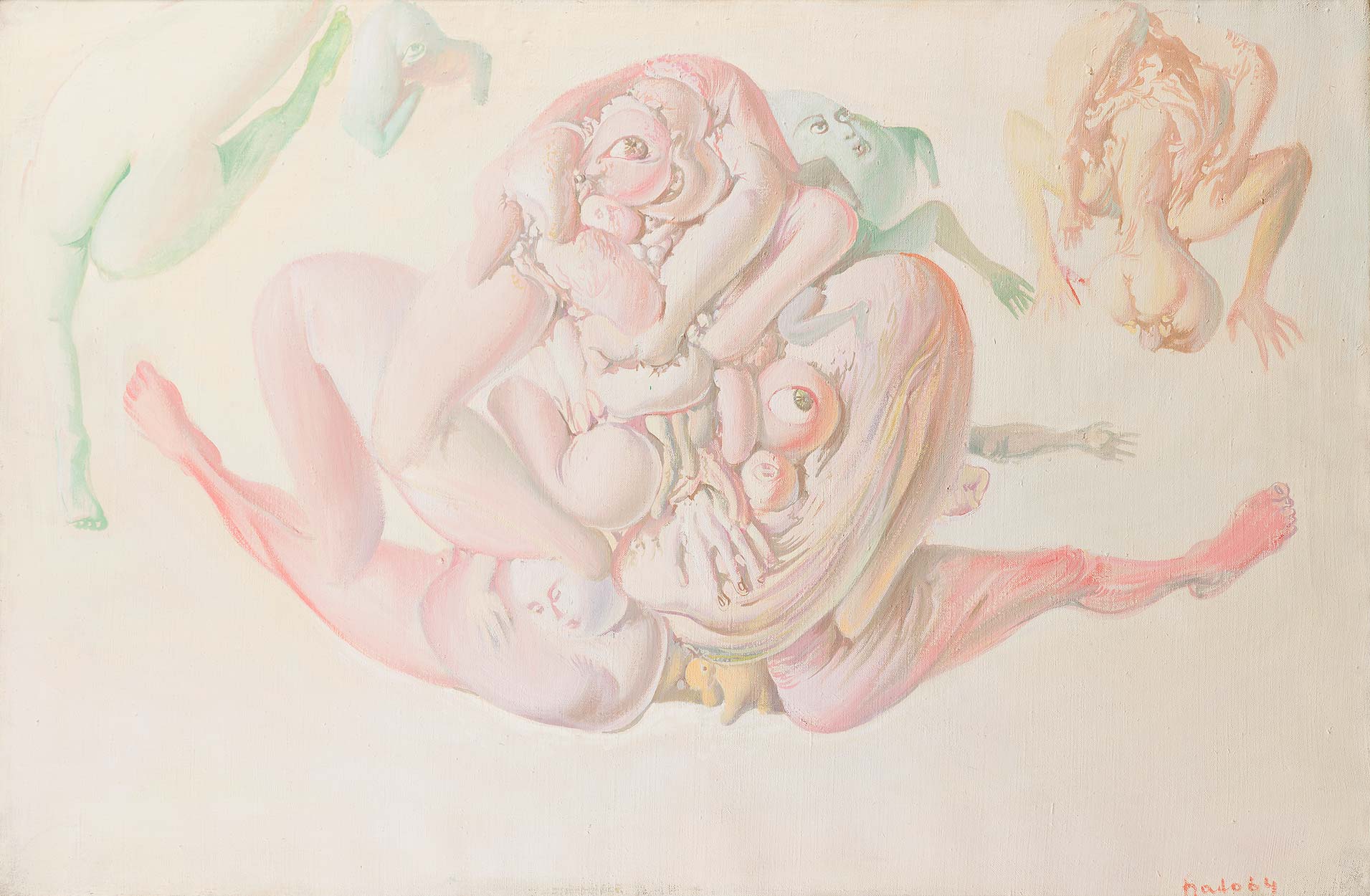 Tableau de Dado : Sans titre, 1964