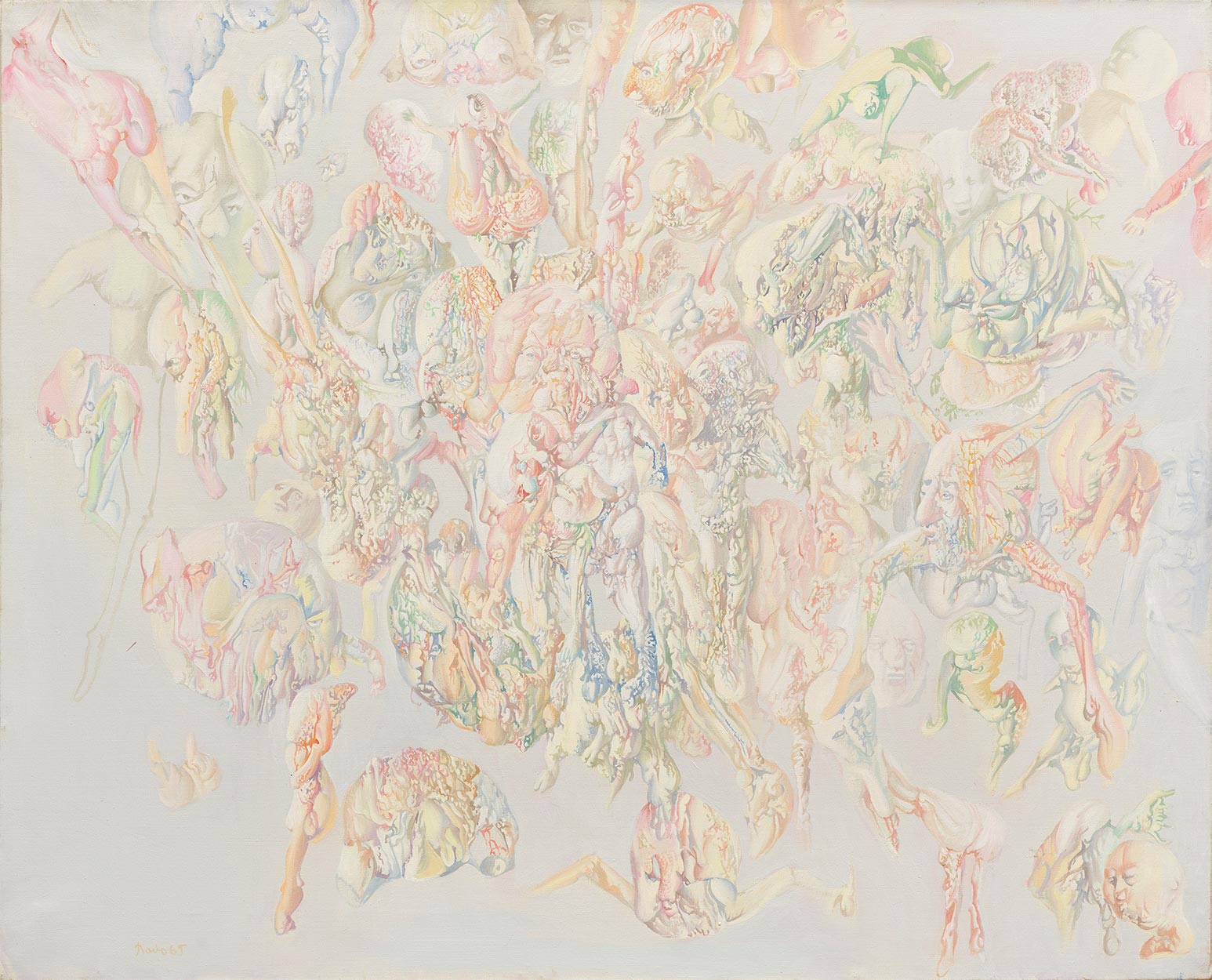Tableau de Dado : Sans titre, 1965