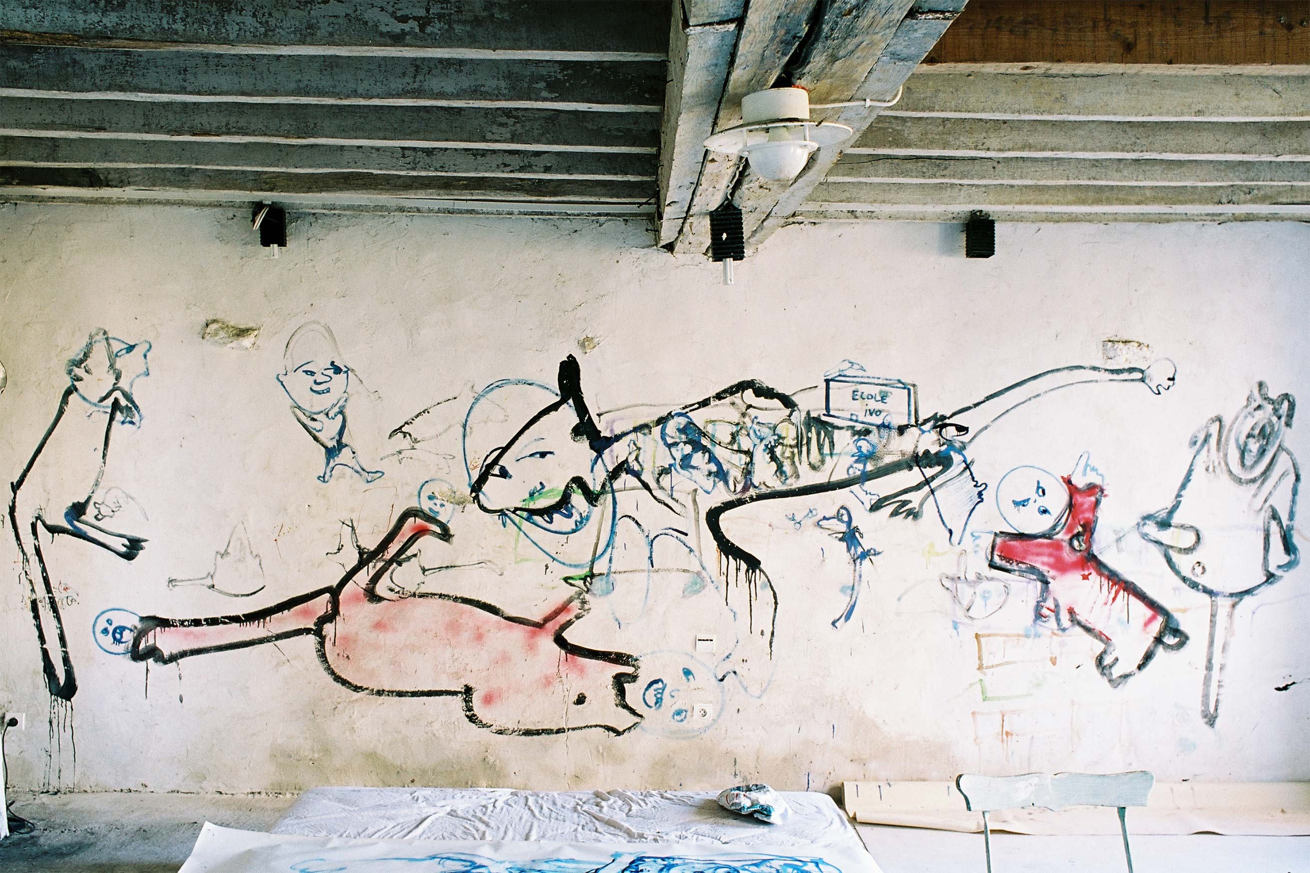 Third studio – Murals at Hérouval