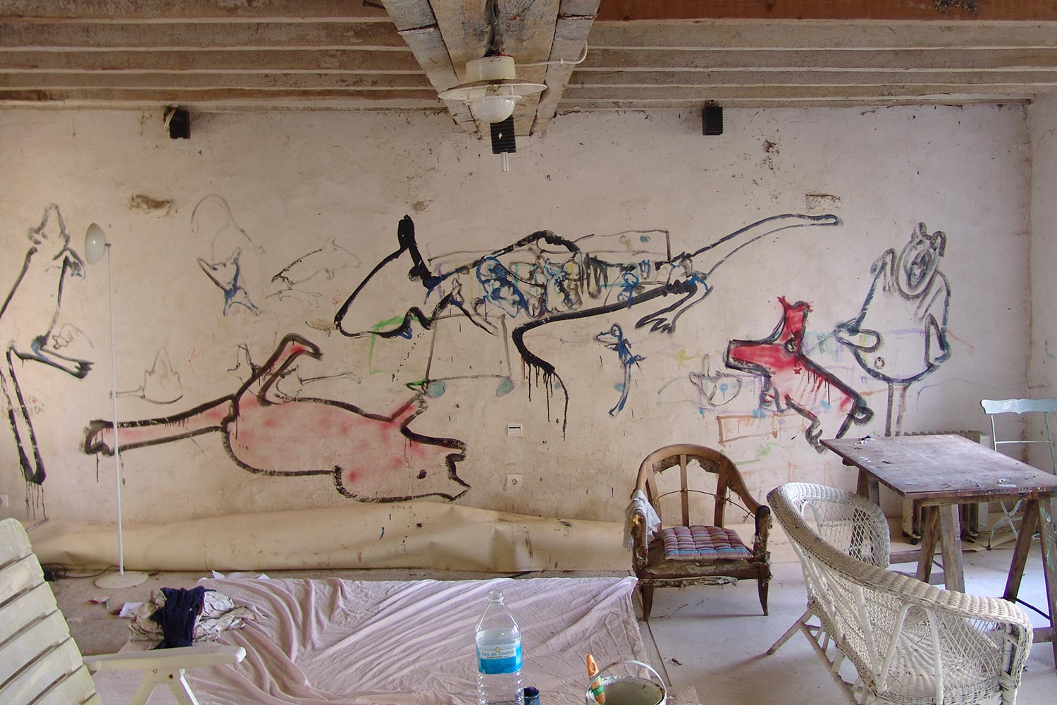 Dado : peintures murales d’Hérouval – 3e atelier