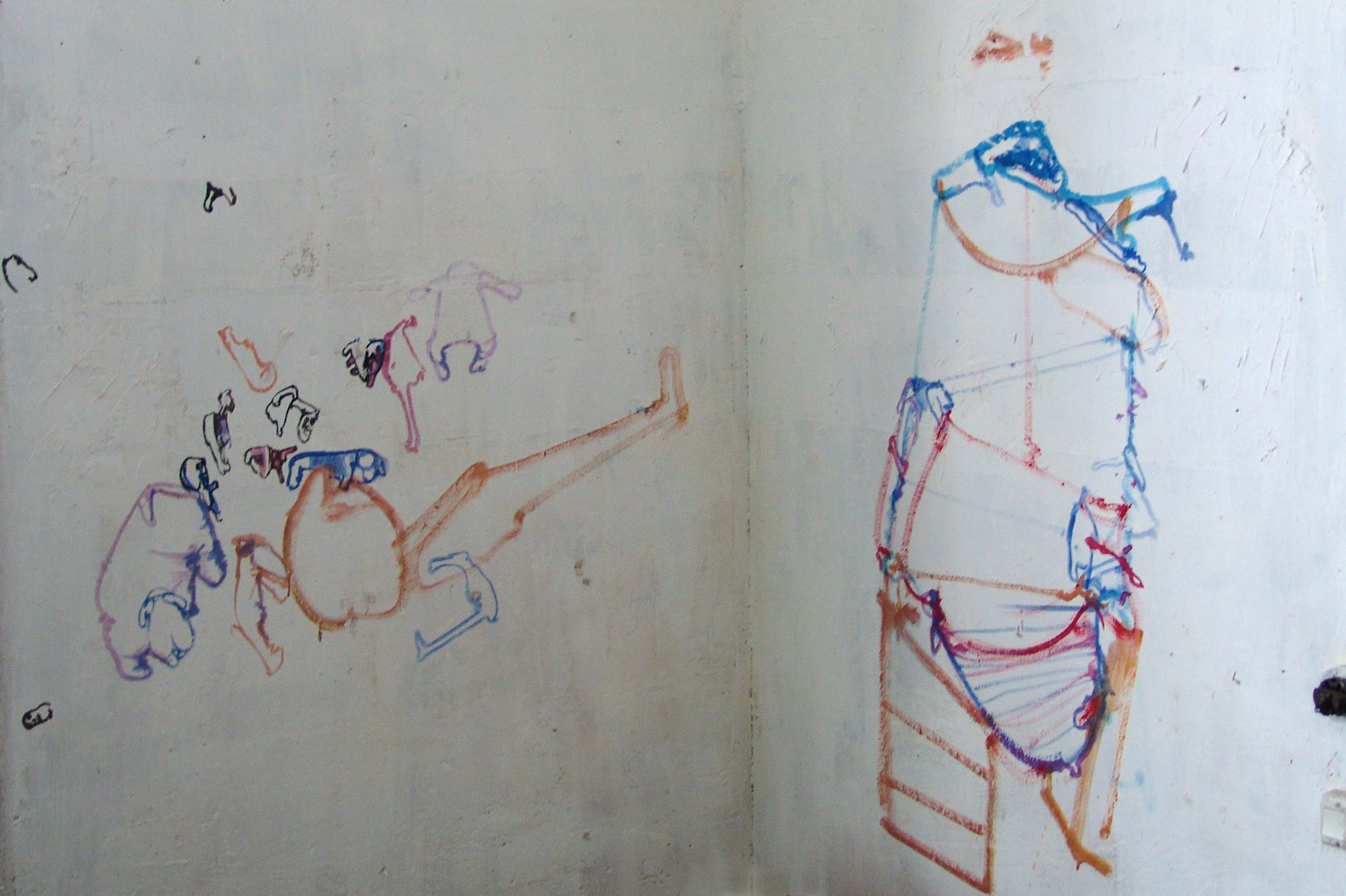 Dado: Zidno slikarstvo Eruvala – Atelje od keramike – Zapadni zid