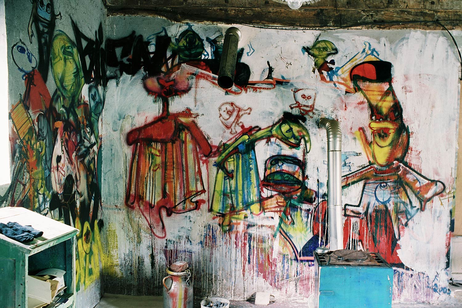 Dado : peintures murales d’Hérouval – La Pièce de Dado