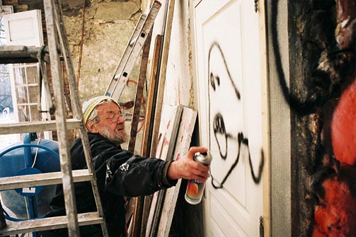 Summer studio at Hérouval