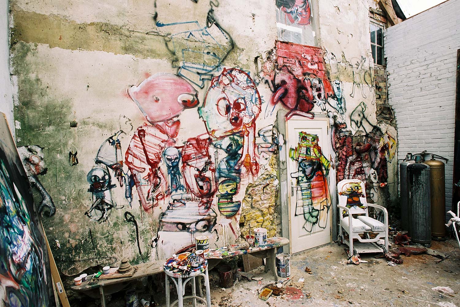 Dado : peintures murales d&rsquo;H&eacute;rouval &ndash; Atelier d&rsquo;&eacute;t&eacute;