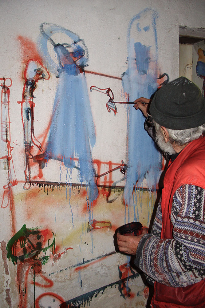 Dado: Zidno slikarstvo Eruvala – Lolitina prostorija – Sjeverni zid