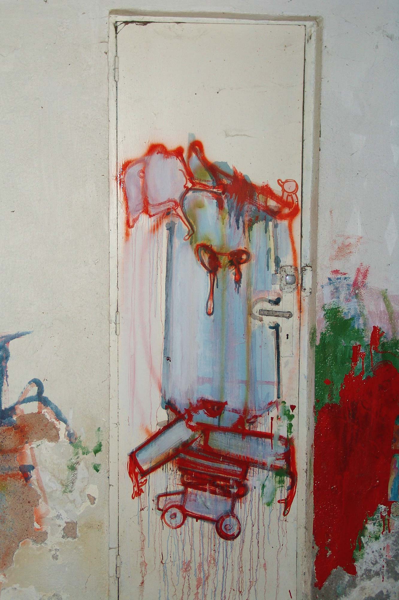 Dado: Zidno slikarstvo Eruvala – Lolitina prostorija – Južni zid