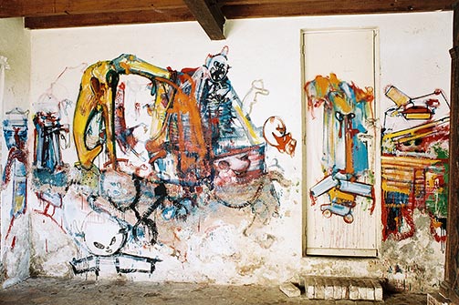 Južni zid Lolitine prostorije u Eruvalu