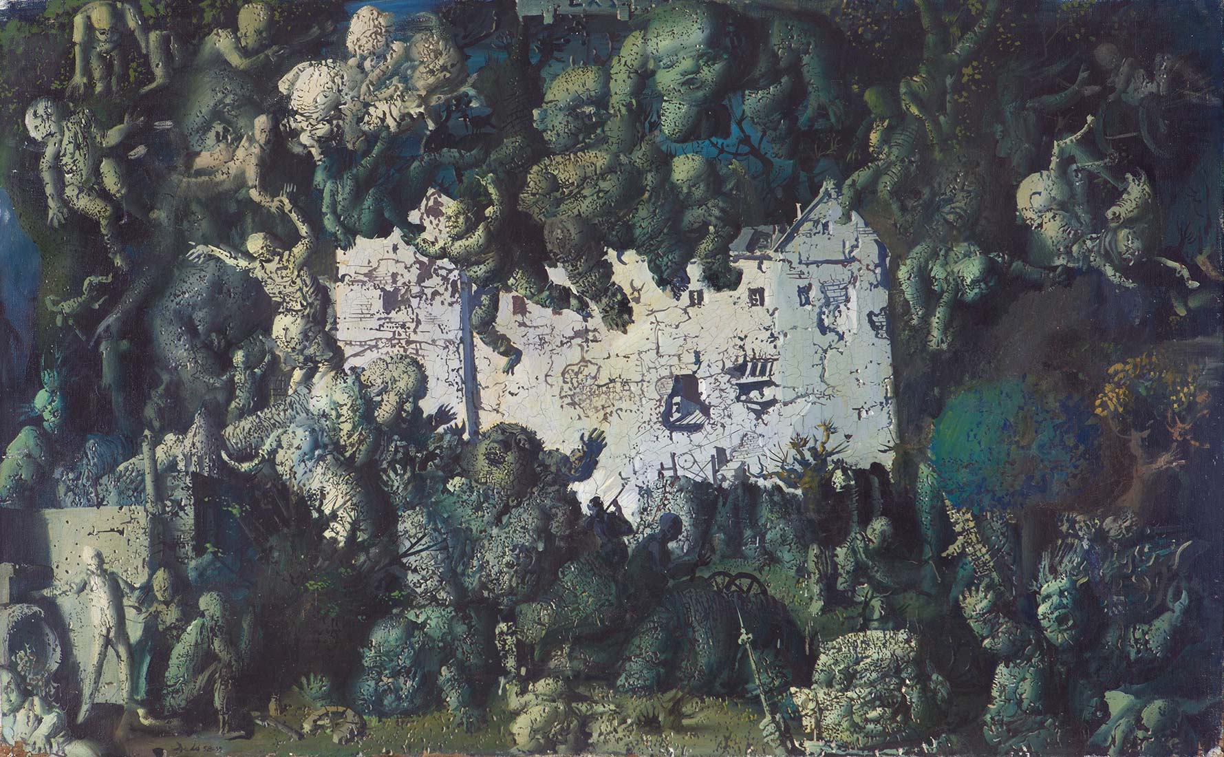 Dado : La Ruine, 1958-1959