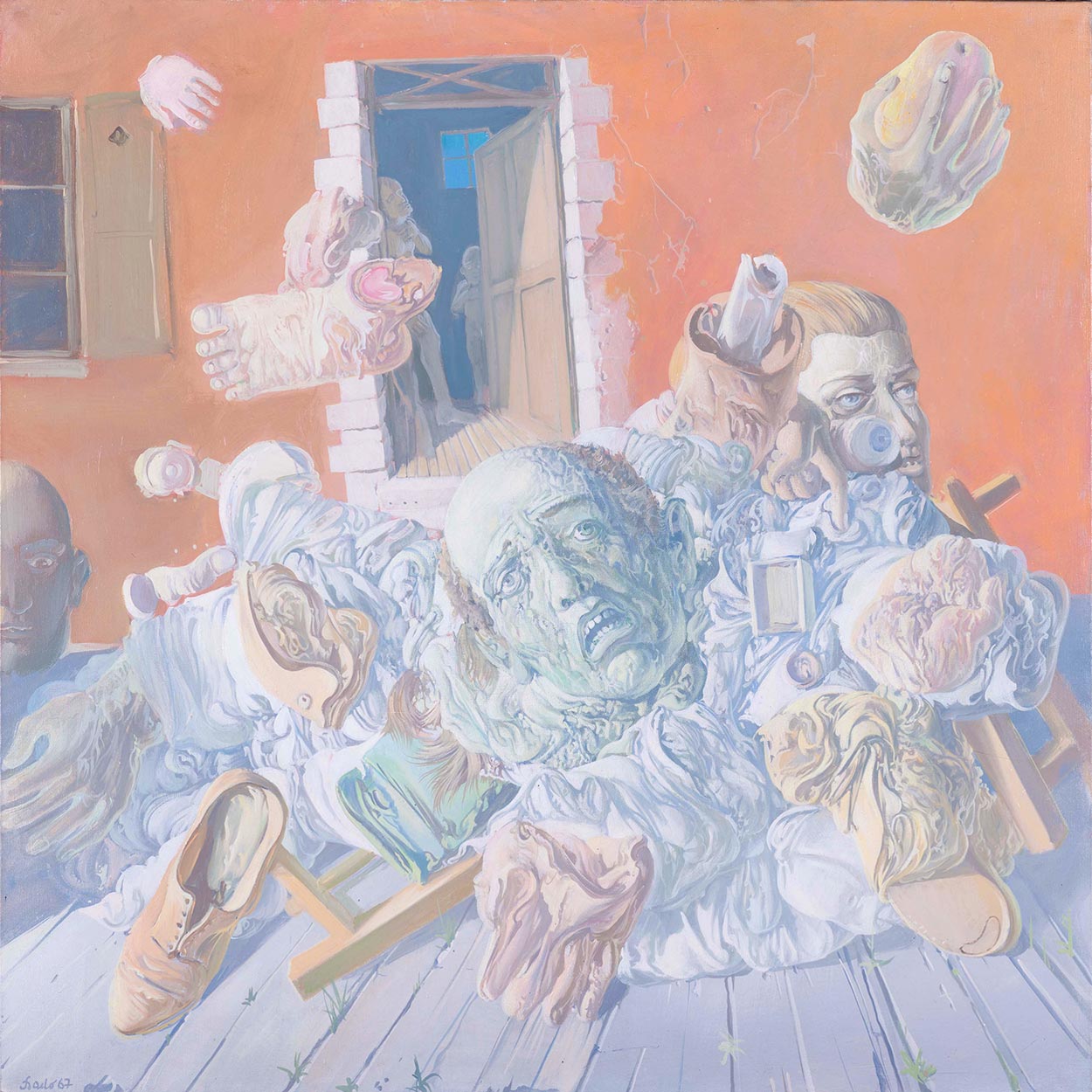 Tableau de Dado : Sans titre, 1967