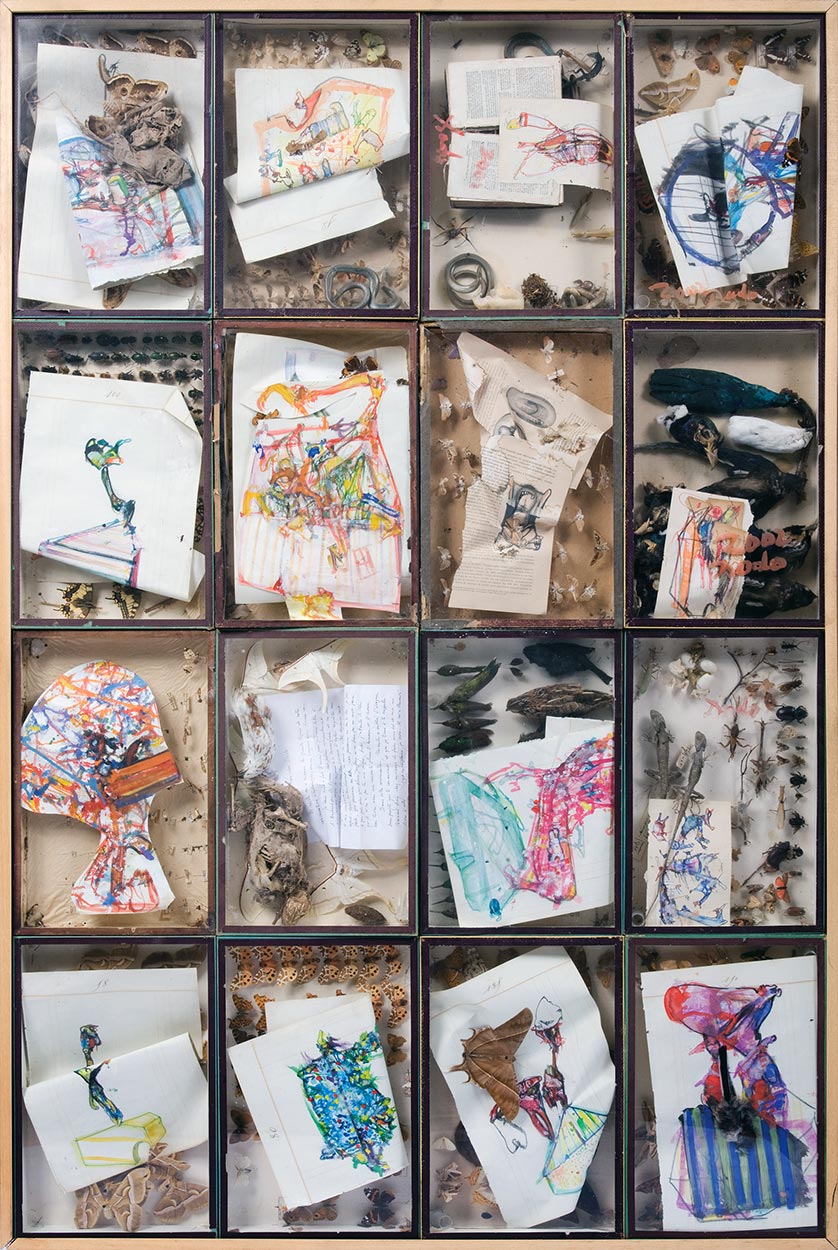 Collage de Dado : Souvenirs, 2002