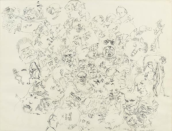 Visages et gifle, 1964