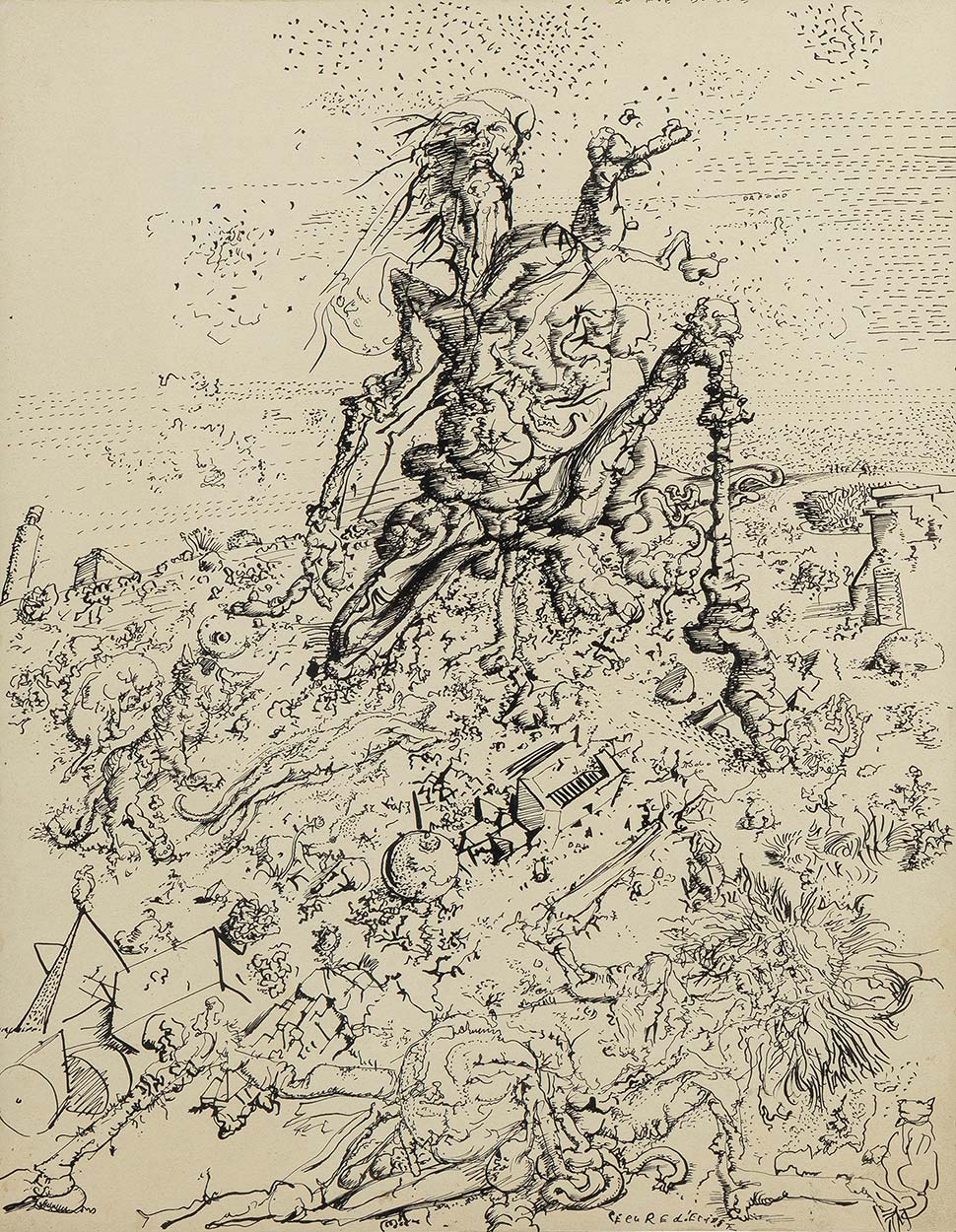 Zouave bal&egrave;ze, 1960