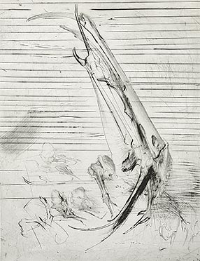 Gravure de Dado : Planche B, 1er état